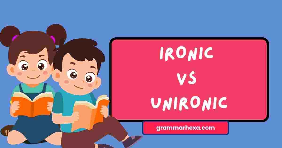 Ironic vs Unironic